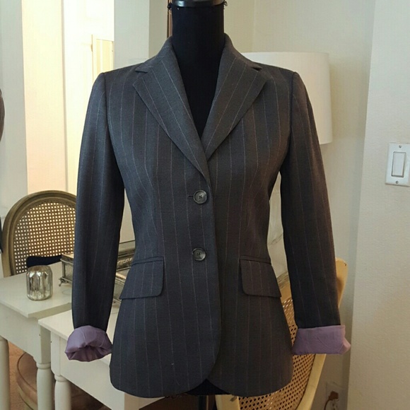 Ann Taylor Gray Blazer