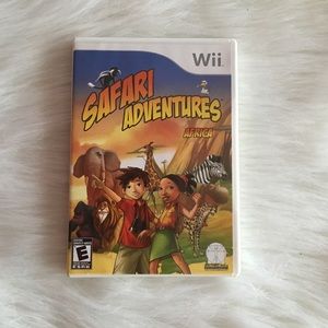 Nintendo wii game Safari Adventures Africa