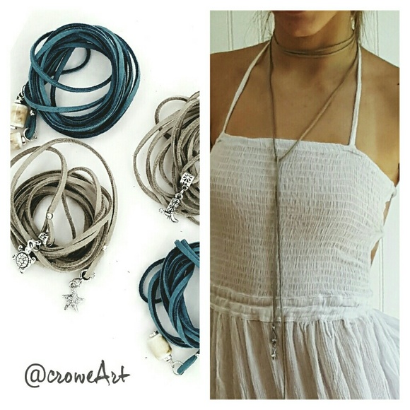 ππHPππ Vegan Leather Choker, Handmade - Picture 2 of 2