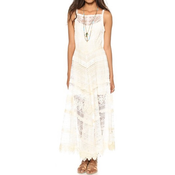 🚫SOLD🚫 FP Lace Meadows Slip Dress - Picture 2 of 3