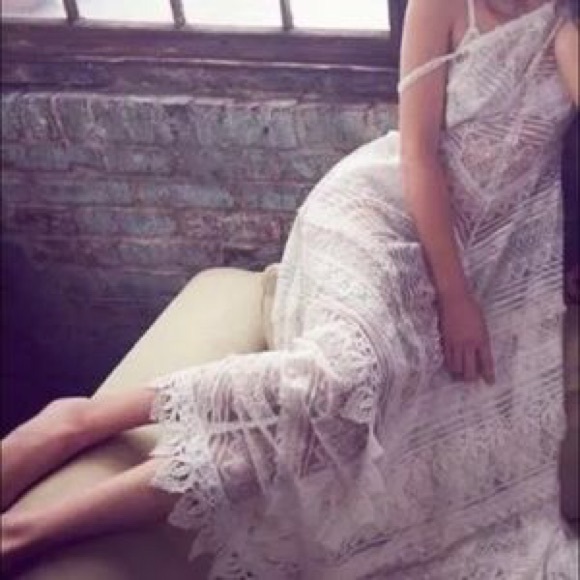 Free People Dresses & Skirts - 🚫SOLD🚫 FP Lace Meadows Slip Dress