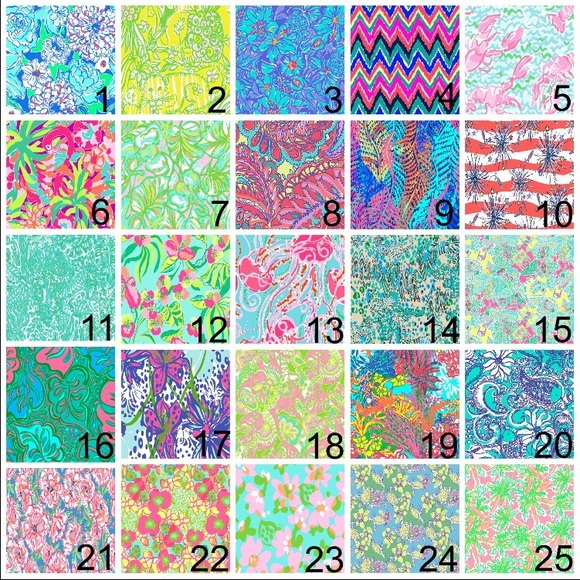 Lilly Patterns I have 2,5,6,8,13,20 - Picture 1 of 1
