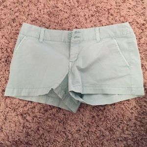 Teal shorts
