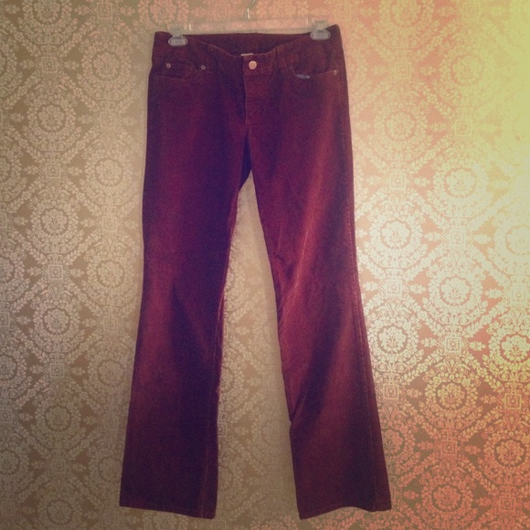 J. Crew Favorite Fit Orange Cords