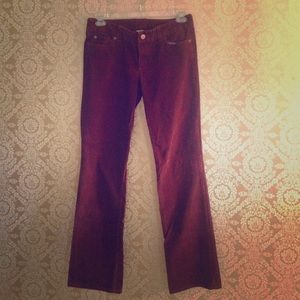 J. Crew Favorite Fit Orange Cords