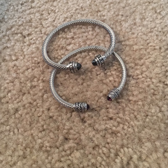 Look alike David Yurman bracelets. 2 for 1 price