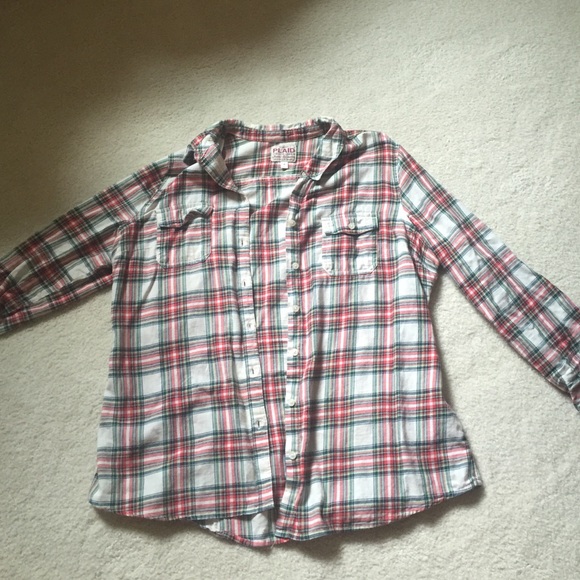 Old navy plaid button down