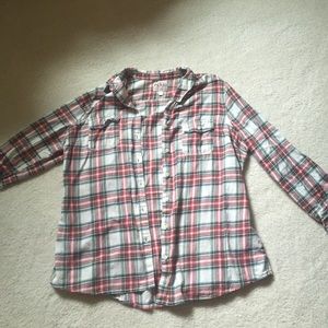 Old navy plaid button down