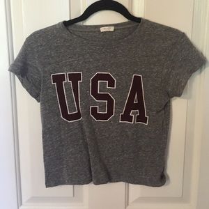 Pacsun USA crop top