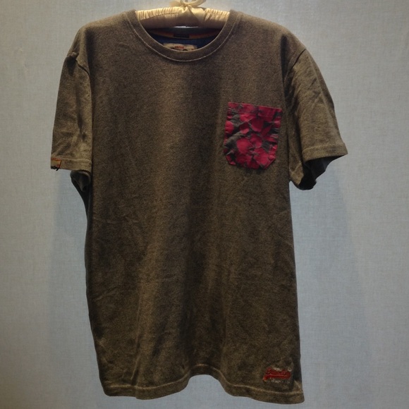 Vintage Super Dry Hawaiin Edition Gray Tee