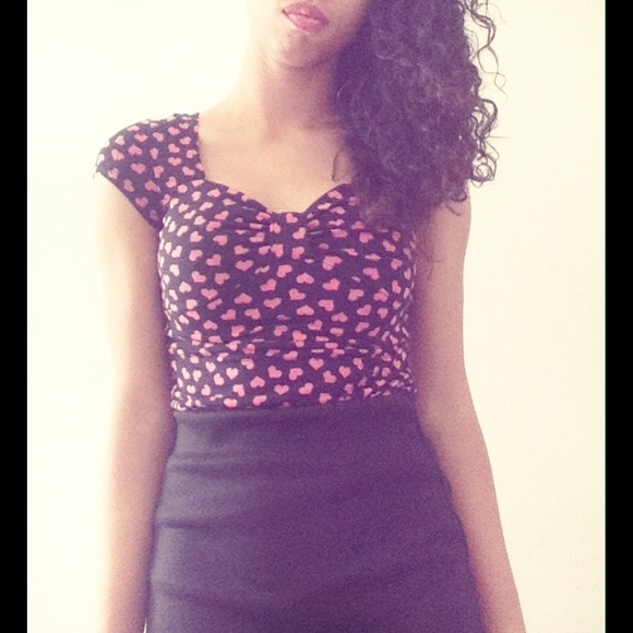 Heart Printed Tee
