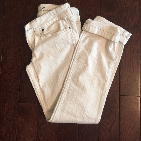 Juicy couture white denim
