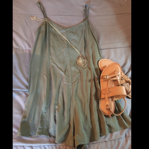 Free People Other - olive green romper