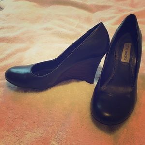 Black Steve Madden Wedges