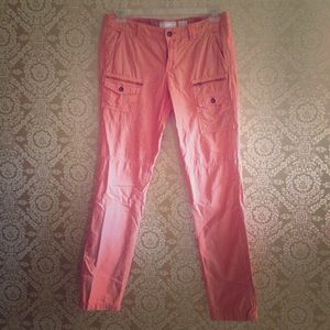 Anthropologie HEI Lightweight Peach Pants