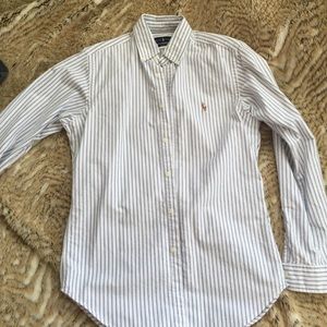 Ralph Lauren polo seersucker button up