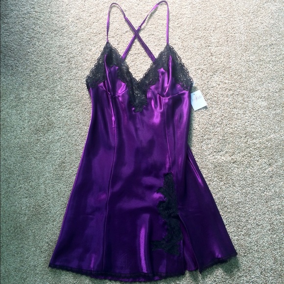 Purple Slip Dress