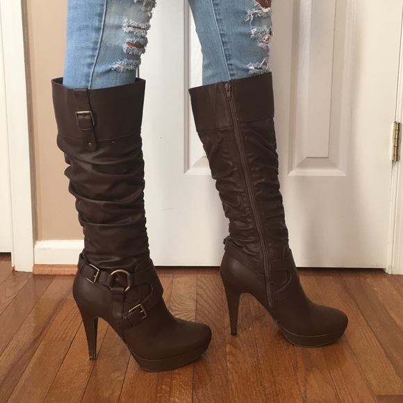 guess stiletto boots