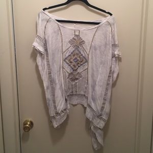 oversized free people shirt