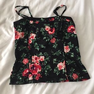 Floral Crop Top