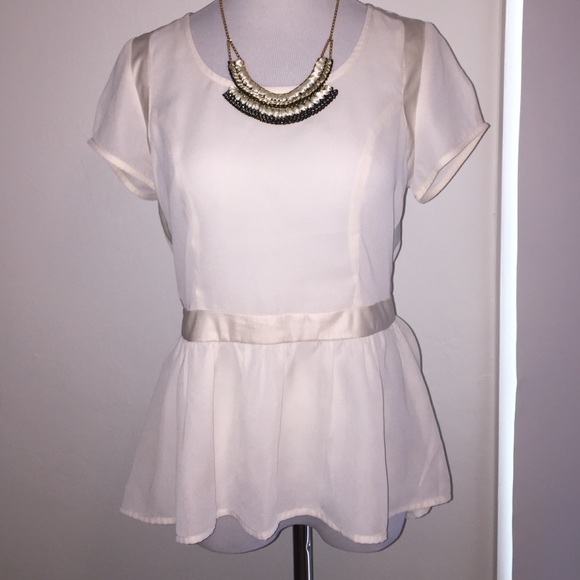 Romeo & Juliet Peplum Blouse