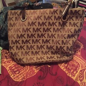 Michael Kors medium logo tote. Open to offers!