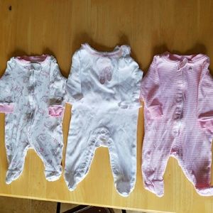 3 months pink set