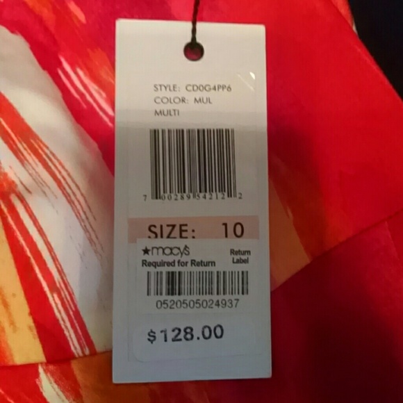 New with Tag Beautiful Calvin Klein Dress size 10 - Picture 3 of 4