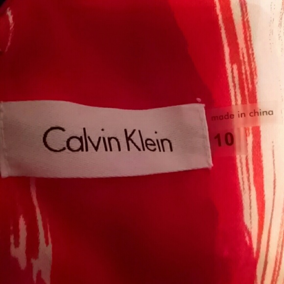 New with Tag Beautiful Calvin Klein Dress size 10 - Picture 4 of 4