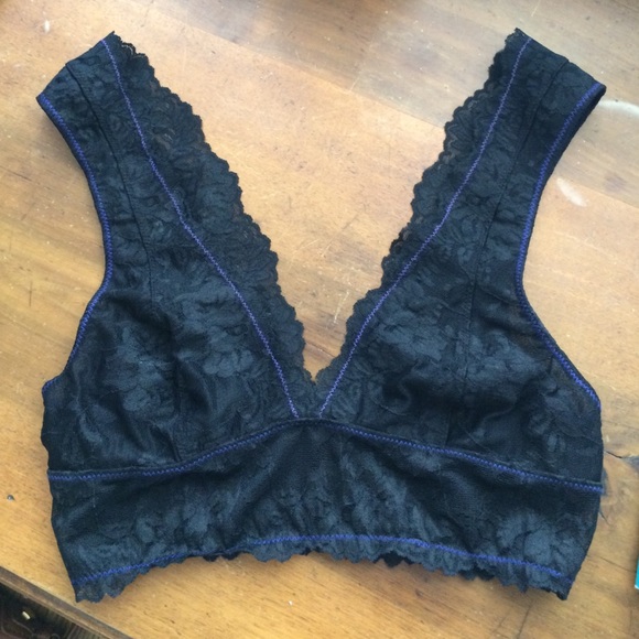 Free People Other - Free People Bralette Black lace XS