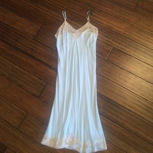 Vintage Pale Blue Slip