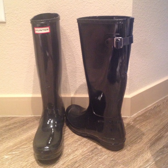 hunter extended calf boots