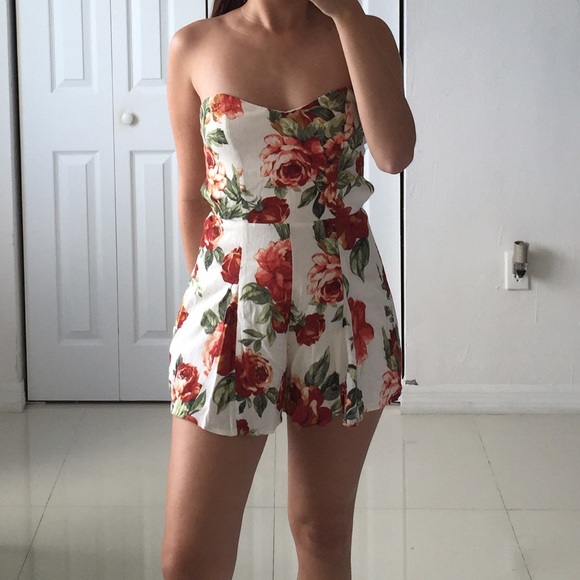 Floral romper