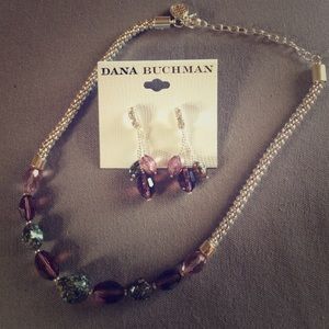 NWT Dana Buchman necklace and earring set