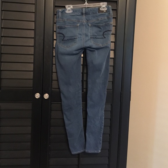 American eagle super stretch denim leggings - Picture 2 of 2