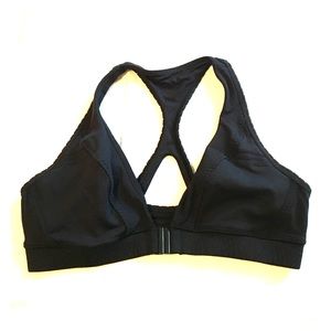 Black lulu sport bra