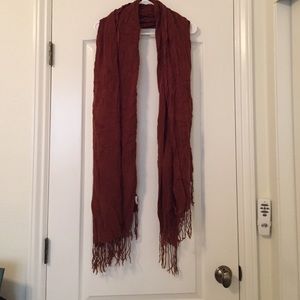 Brown scarf