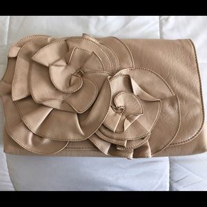 Aldo blush pink clutch