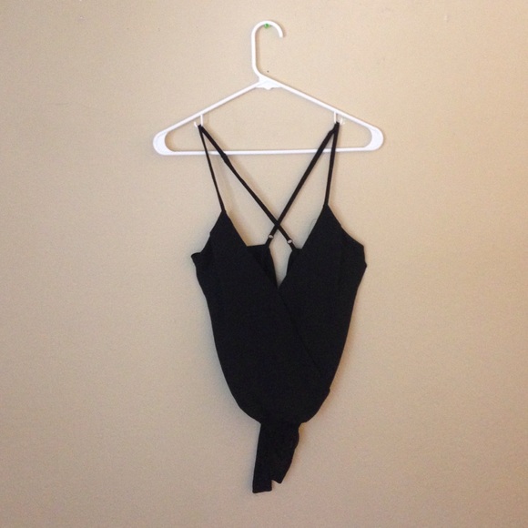 black bodysuit