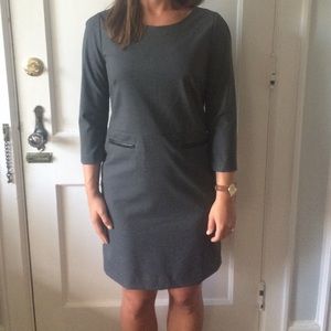 Gap Structured Gray Dress