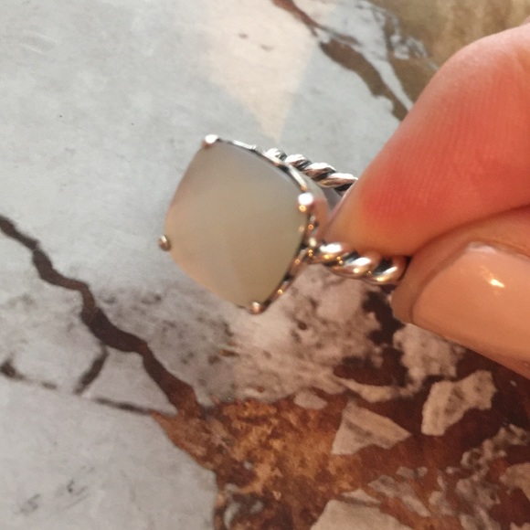 Pandora mother of Pearl ring