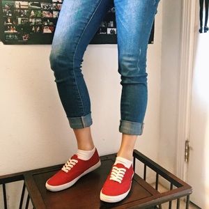 RED SNEAKERS