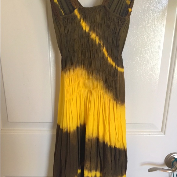 Hippie Boho Tie - Dye Dress - Size Medium - Picture 3 of 3