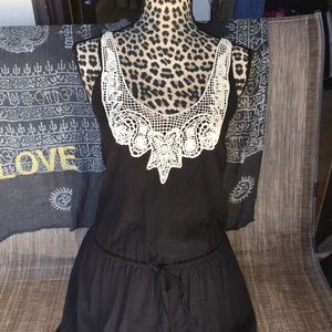 Crochet top dress or tunic
