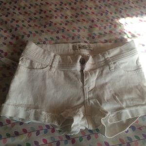 White Hollister Shorts