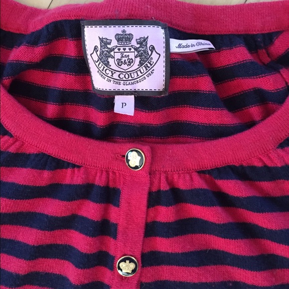 juicy couture cardigan. Like new. - Picture 3 of 4