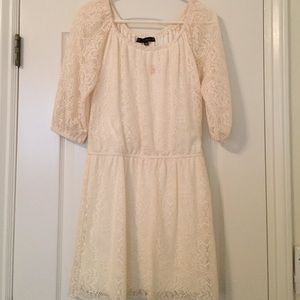 Beautiful white lace dress