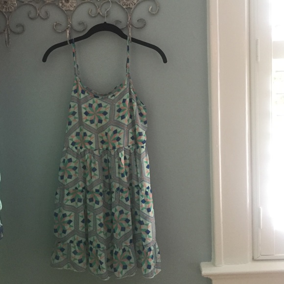 Tobi sundress -kaleidoscope pattern