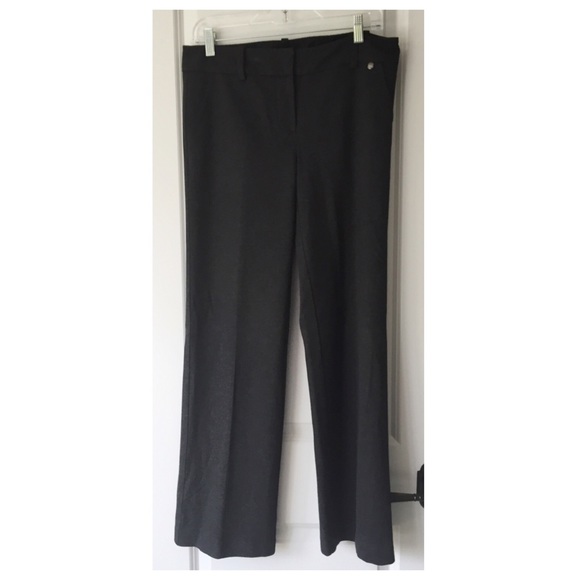 Dark gray Trina Turk straight leg pants
