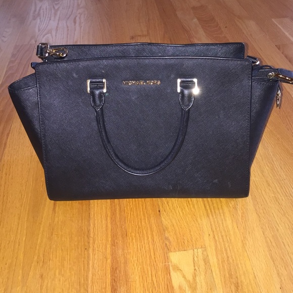 Michael Kors black handbag